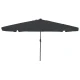 Vrtni suncobran Antracit 395 x 395 x 245 cm Poliester