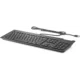 Tipkovnica HP USB Slim Smartcard CCID, polne velikosti, črna, 911502-101