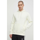 Pulover adidas Originals Trefoil Essentials Hoody moški, bež barva, s kapuco, IR7790