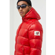 Pernata jakna After Label za muškarce, boja: crvena, za zimu