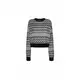 Missoni Ženski duks DS22SW01BJ008V-S90NN, Crno-Beli