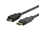 Vivolink PRODPHDMI4K15 15m DisplayPort HDMI kabel adapter črne barve