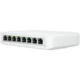 UBIQUITI Lite 8 PoE; (4) GbE PoE+, (4) GbE ports; 52W total PoE availability; Wall mountable.
