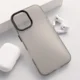 Maska Electro Glow Frame za iPhone 16 crna
