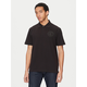 Just Cavalli Polo majica 78OAGT01 Črna Regular Fit