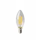 LED žarnica z žarilno nitko C35 E14 6W 2700K