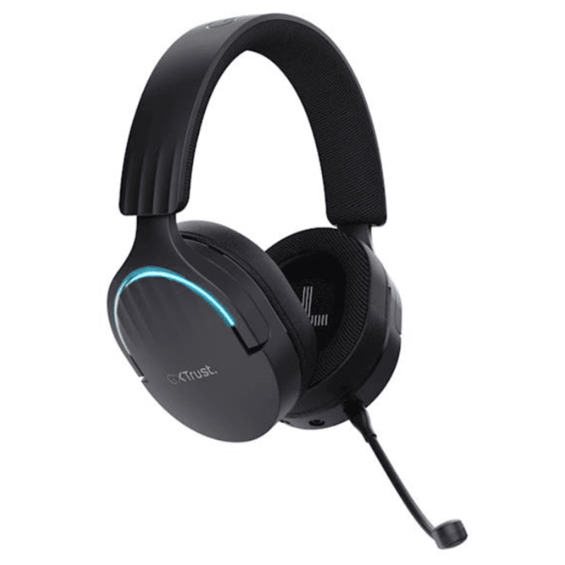 Trust gxt 491 fayzo gaming slušalke, brezžične, črne